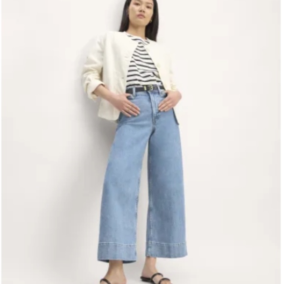 Everlane The Cropped Mariner Jean NWT sz 23 - Picture 1 of 6